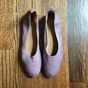 Lavender Everlane Glove Ballet Flat